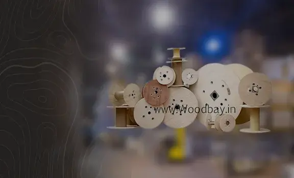Office furniture solutions including wooden desks and chairs by Woodbay