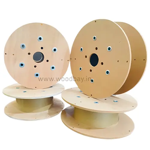 MDF cable spools and reels - lightweight and durable for cable transport